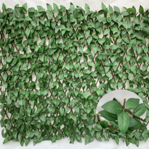 faux expandable privacy saepes screen stretchable vine secret wall wall hedge