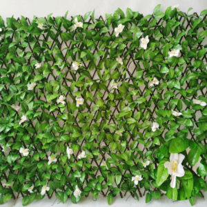 faux expandable privacy saepes screen stretchable vine secret wall wall hedge