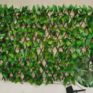 groothandel kunstmatige topiary klimophek kunstmatige gebladertehek kunstmatige uitbreidbare latwerkhaag voor tuindecoratie