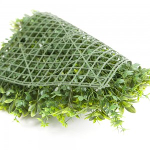 Siepe di bosso artificiale Giardino verticale Siepe di piante in plastica Parete 50cm * 50 cm 1M * 1M Pannello di siepe di bosso Decorazione domestica