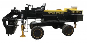 DTS-2.0 Telescopic Boom Emery Spreader Topping
