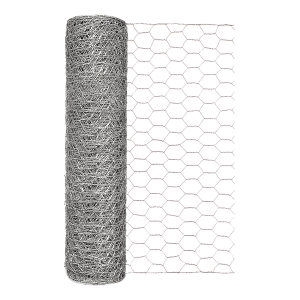 Hexagonal wire mesh cages