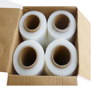 Transparent plastic film stretch film industrial use wrapping