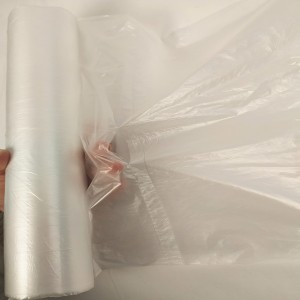 Bossa d'aliments de plàstic resgellable transparent