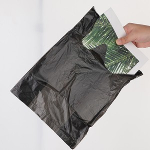 ბიოდეგრადირებადი პლასტმასის სავაჭრო ჩანთა გვერდითი საყრდენი კომპოსტირებადი ჟილეტი მაისურის სახელურის ჩანთა