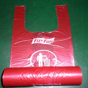 Nosilne vreče za smeti Koš za odpadke hišnih psov Podloga za smeti Embalaža za enkratno uporabo Plastična vreča za smeti
