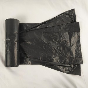Fast delivery China Different Color Plastic Drawstring Garbage Bag on Roll