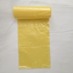 Prezzo all'ingrosso Cina LDPE Black Star Seal Sacchetto di immondizia in plastica resistente/sacchetto della spazzatura