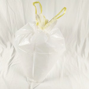 स्ट्रिंग प्लास्टिक बैग ड्रा करें कचरा कचरा बैग थोक कारखाने की आपूर्ति एचडीपीई एलडीपीई बायोडिग्रेडेबल
