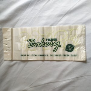 Plastična vrečka za pekarno Plastična vrečka za živila za kruh na zvitku za vrečke za shranjevanje hrane