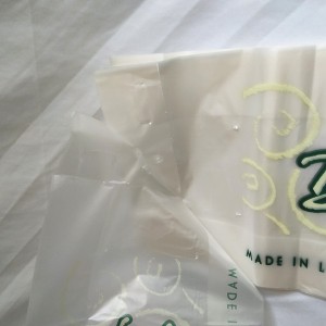 საცხობი პლასტიკური ჩანთა პლასტიკური პურის სასურსათო ჩანთა რულონად საკვების შესანახი ჩანთებისთვის