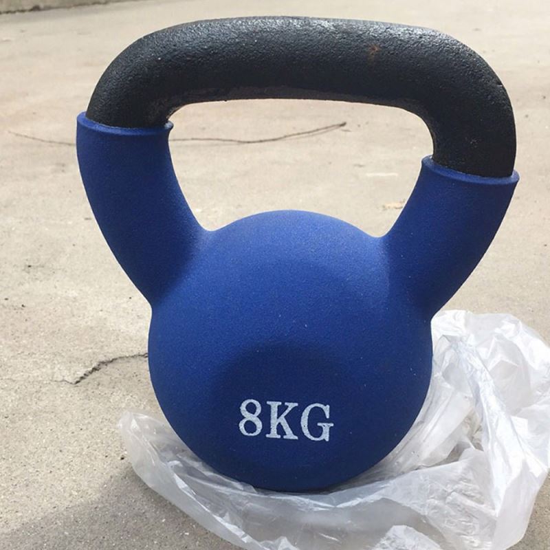 New Style Customized Manufacture Multi Weight Colored Professional Kettle Bells Equipment