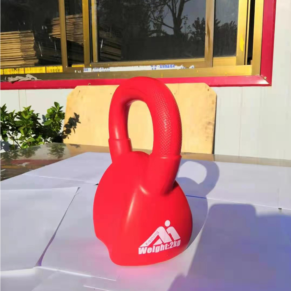 factory price competitive colored Environmental protection kettlebell for sports