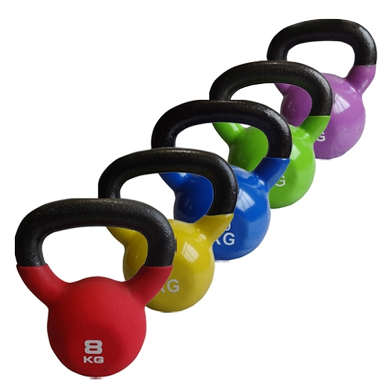 Cheap Price Gym Equipment Kettlebells Set Colorful Weight Competition Steel Kettlebell