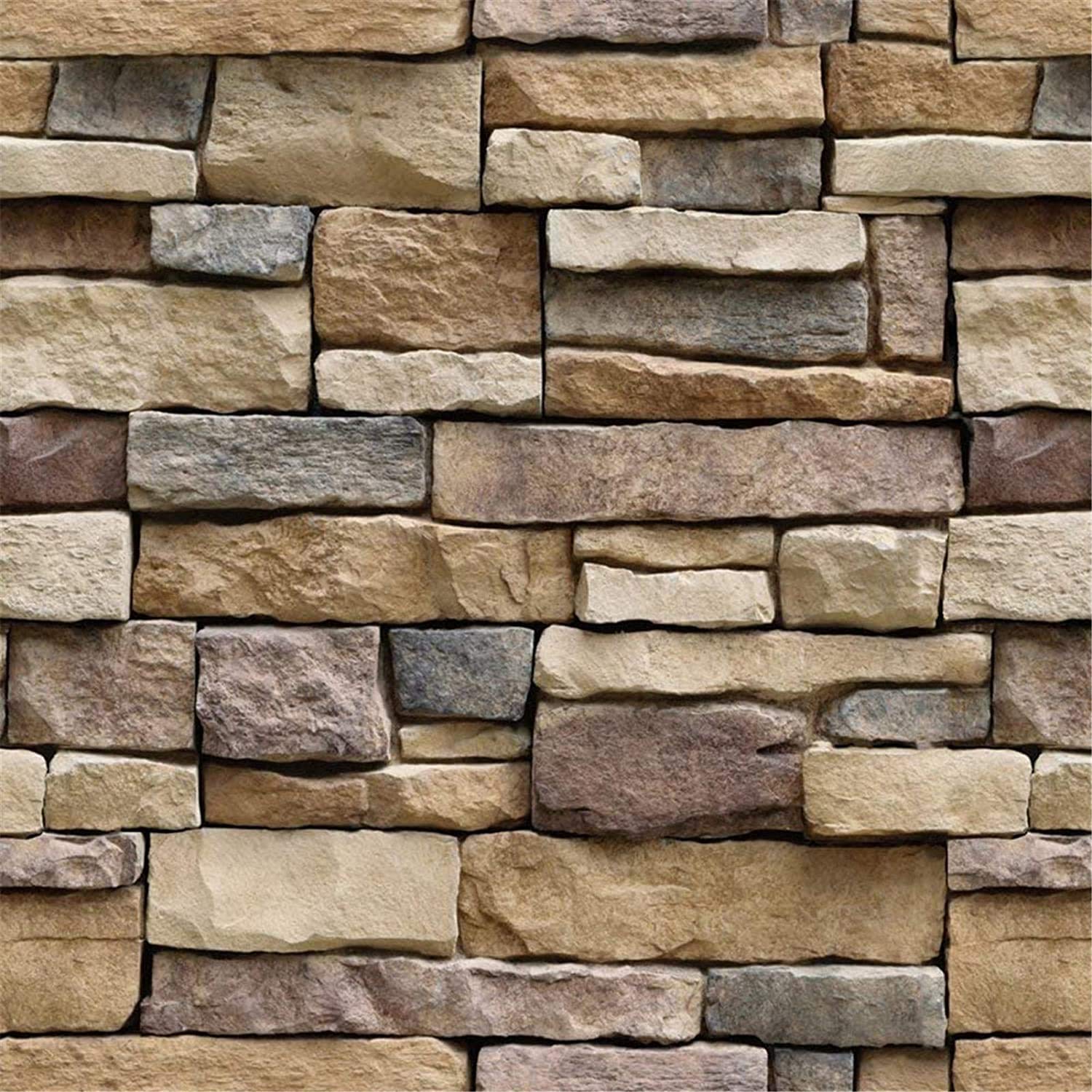 Шпалеры Stone Brick Wallpaper Воданепранікальны самаклейны Reform Decor