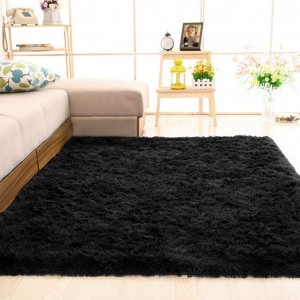 Morbido e moderno tappeto in peluche per interni, moquette, camera da letto, soggiorno