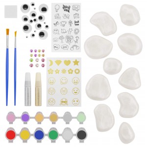 Rock Painting Kit for Kids Arts and Crafts Set