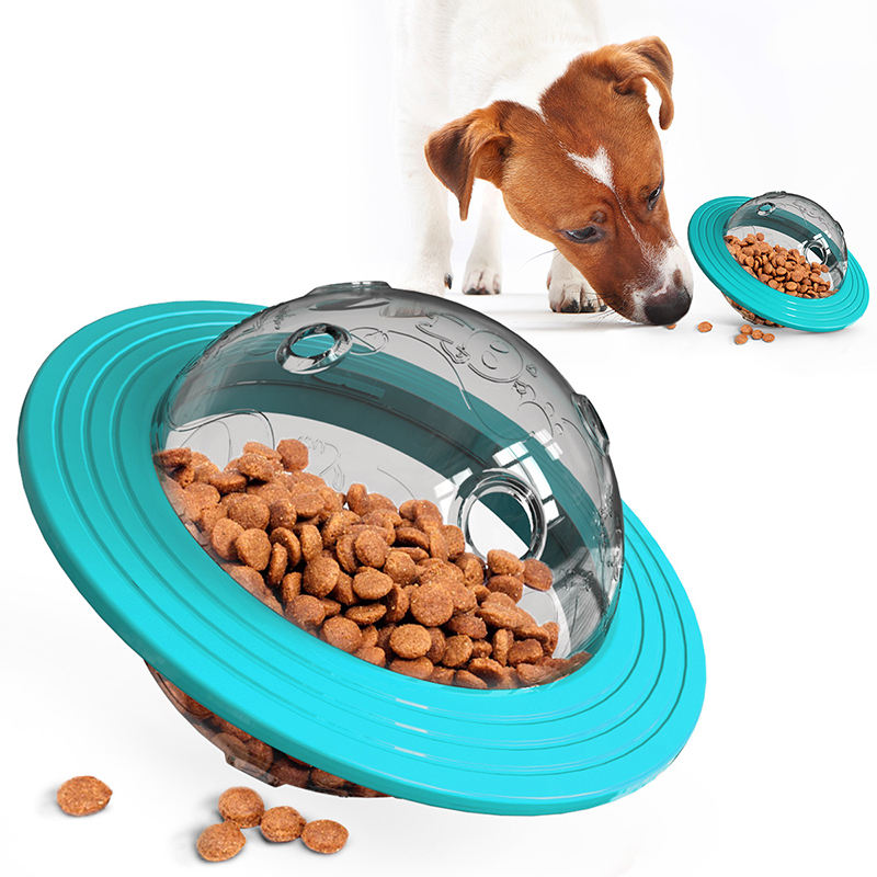 Hot Sale Puzzle Pet Bocor Makanan Mainan Interaktif Dog Cat Food Dispenser Pet Treat Ball Mainan
