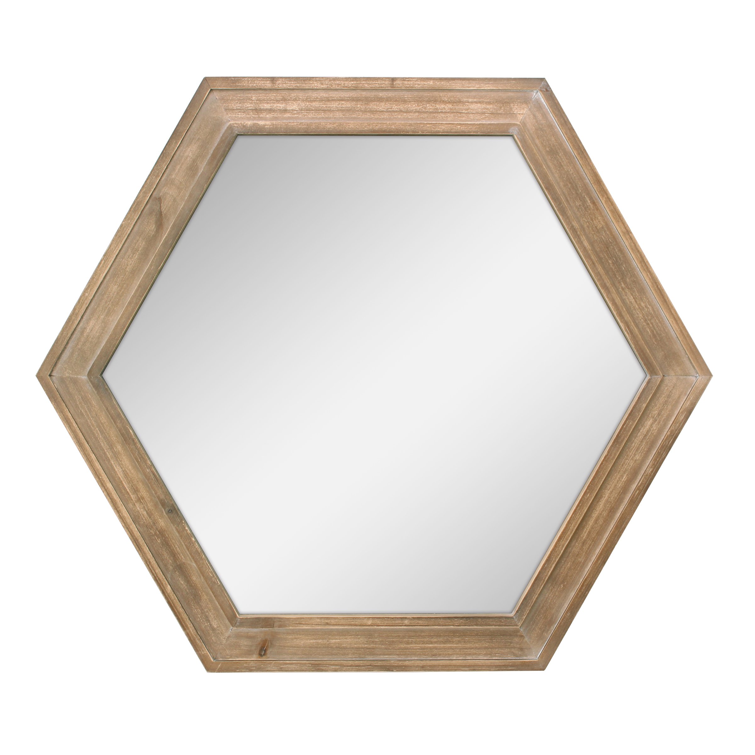 Hexagon Mirror Rindrina Mihantona Rindrina hazo voajanahary Rustic Farmhouse Decor