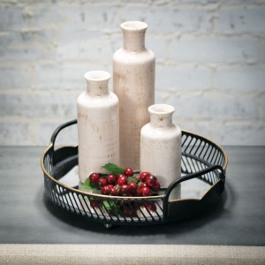 Ceramic Vase Modern Farmhouse Home Centerpieces ihe ndozi