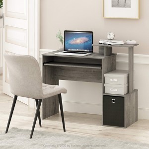 Tavolinë shkrimi me kompjuter për shumë qëllime të zyrës shtëpiake me sirtarë magazinimi