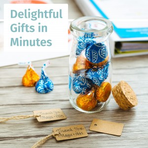 Petits bocaux en verre avec couvercles Mini bouteilles Décorations Cadeau Message de souhait