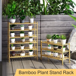 3-Tier Bamboo Stackable Shoe Rack Shelf Organizer foar Entryway Hallway Closet