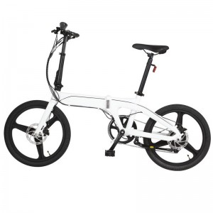2 wheel portable bicycle foldable metal e-bike 