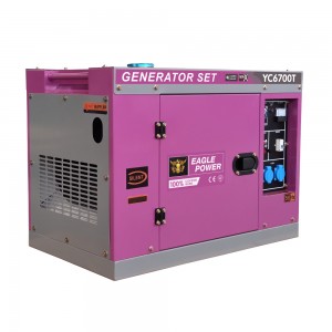 Preț stabilit 5kw/5kva/6.5kva generator diesel portabil silențios formă nouă produs nou tip DENYO