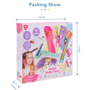 Smart Sketch Projector Tracing Drawing for Toddlers Projection Painting and Spelling Sketch Kit Preschool Learning Toys Electronic Educational Toys Learn to Draw for Girls Boys