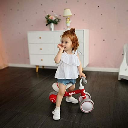 LBLA Balance Bike for Kids, the First Baby Trike Balance Bike for my Children【E20200101Red】 Featured Image