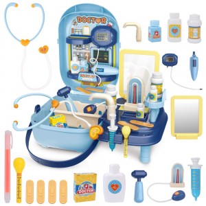 Baobë Kids Doctor Kit Toys, 34 Pcs Medical Doctor Role Playing Set Pretend Play Toys with Carry Case, Toys Gifts for Over 3 Years Toddlers Boys Girls
