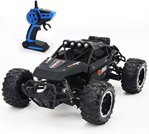 LBLA 2. 4GHz Remote Control Car 1:16 RC Car 4WD Offroad Racing Car 15.5MPH High Speed Radio Controlled Electric Vehicle Rock Crawler Buggy Monster Truck for Kids Adults
