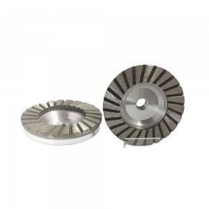 4" 100mm Diamond grinding stone cup wheel aluminium based grinding disc granite grinder angle grinder cup