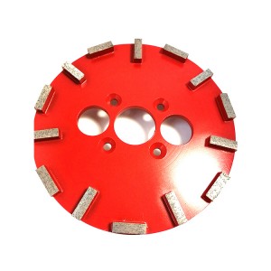 10″ slijpplaat diamant grinding flier grinders foar beton JD1-1-10
