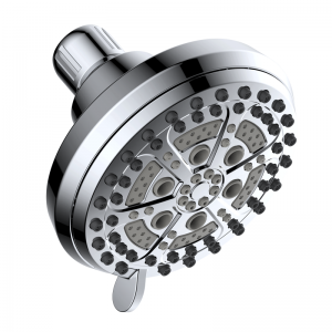 6-Settings shower combo with ptented 3-way diverter
