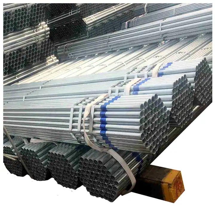 Wholesale ASTM A53 BS1387 Hot Dip Galvanized Round Steel Pipe GI Pipe