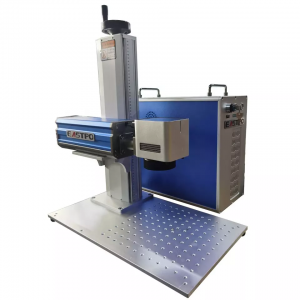 Търговия на едро с висококачествена машина за лазерно гравиране с влакна Топ производител Машина за лазерно маркиране с влакна