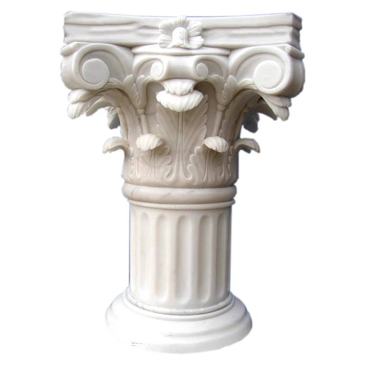 Morden luxury natural marble decoration house pillar designs for building materials  for interior