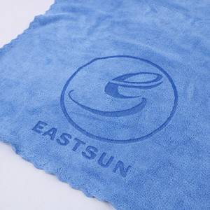 ມືອາຊີບ China China Custom Print Logo Cotton/Microfiber Beach Towel and Hotel Towel