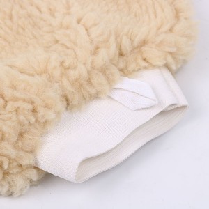 Cina fabrica guanti di vittura sintetici anti-graffio in guanti in poli lana