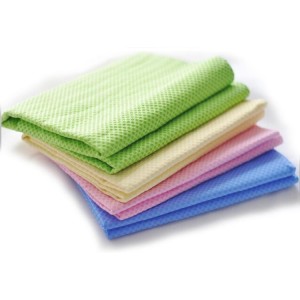 Fabriksfremstillede vaskeskindshåndklæde til køkken