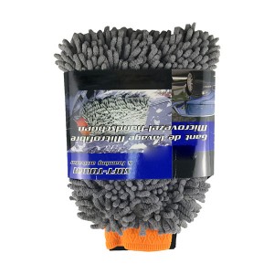 Rimelig pris for Amazon Hot Sell Soft Microfiber Chenille Mitt Car Wash Glove