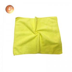 बहु-रंगको माइक्रोफाइबर सफाई तौलिया घर सफा कपडा