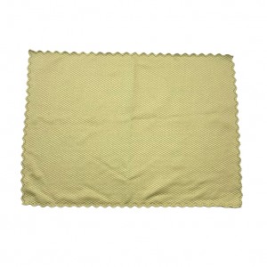 Wholesale high quality microfiber cleaning towel soft kitchen Cleaning Cloth Fish scale cloth