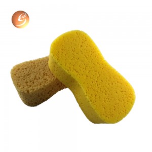 Ọnụ ala ala Scratch Free 8 kpụrụ ụgbọ ala Microfiber Sponge Waxing Applicator
