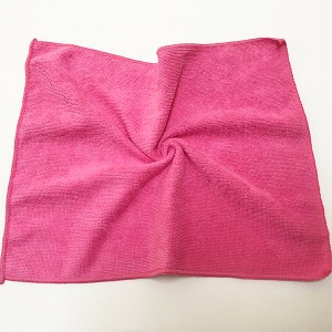 Chinese Klassieke 250 gsm Roze Kleur Microfiber Autowasreinigingsdoekje Auto Detailing Handdoeken