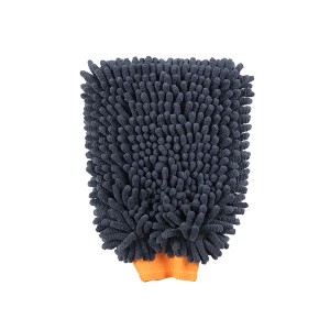 Разумная цана на пальчаткі для мыйкі аўтамабіля Amazon Hot Sell Soft Microfiber Chenille Mitt