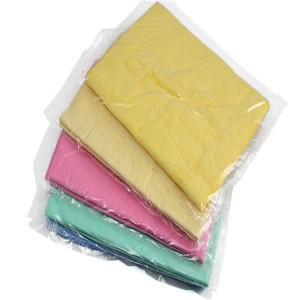 Usine pour serviette de chamois PVA jaune à l'intérieur sans maille, toucher plus doux