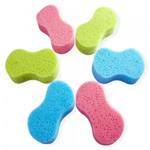 ကောင်းမွန်စွာ ဒီဇိုင်းဆွဲထားသော ကားဆေးခြင်းဆိုင်ရာ ဆက်စပ်ပစ္စည်းများ Magic Foam Polish Cleaning Sponge